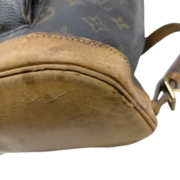 337282H V Louis Vuitton Backpack Bag Montsouris MM Brown Monogram